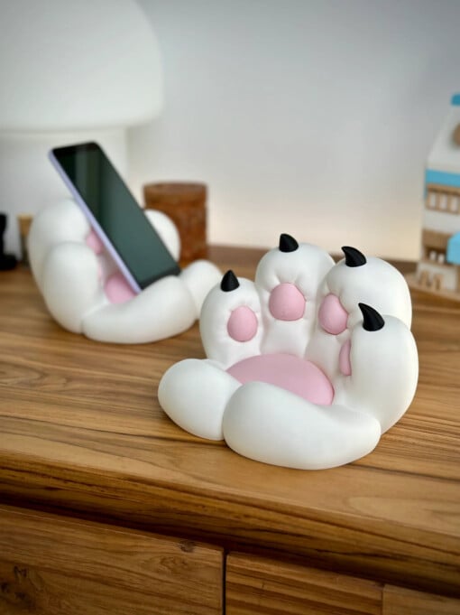 Kattenpoot telefoon stand kawaii