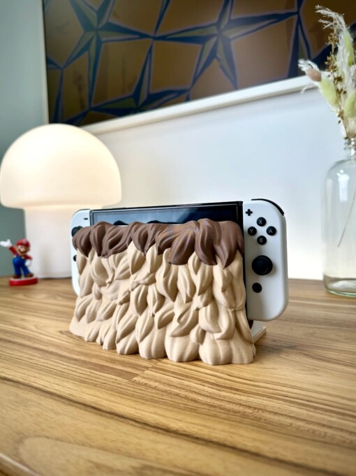 Nintendo Switch dock fluffy