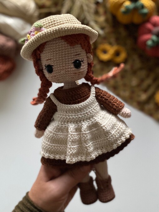 Knuffelpop Anne – Zacht, Handgemaakt & Uniek Cadeau