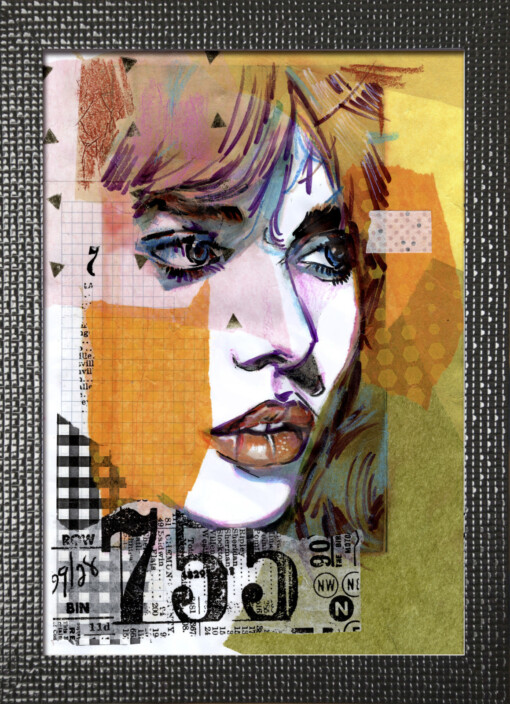 Urban Look - collage en mixed media-techniek
