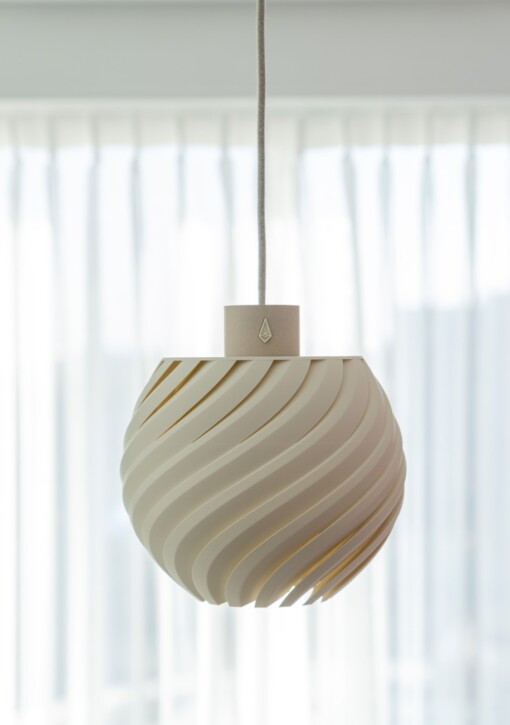 Mist - Witte Duurzame Hanglamp