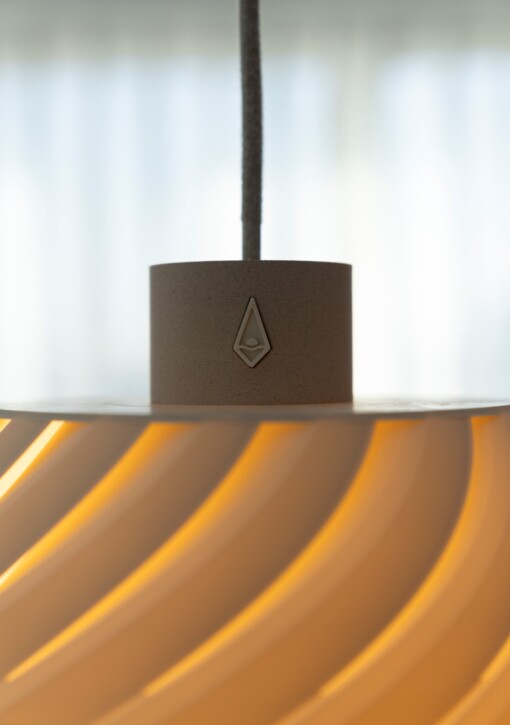 Mist - Witte Duurzame Hanglamp