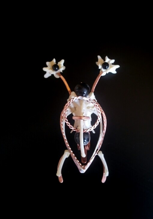 Ketting Obsidiaan 'schildpad'