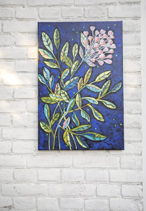 Tuinbloemen 3. Origineel schilderij