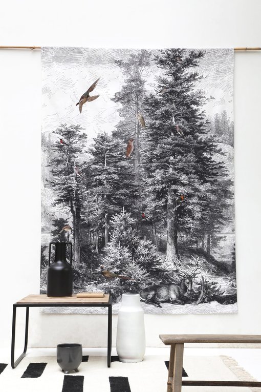 wandkleed forest