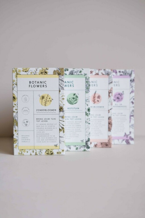 Botanic Flowers Zomer Bloemen Zaden Mix