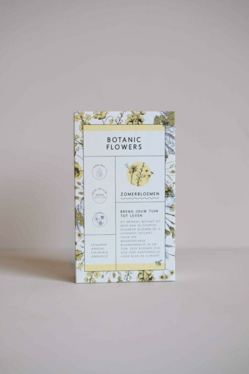 Botanic Flowers Zomer Bloemen Zaden Mix