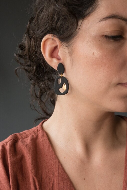 Naï | Statement Oorbellen – Handgemaakte Lichtgewicht Polymeerklei & Hypoallergene Roestvrijstalen Stekers