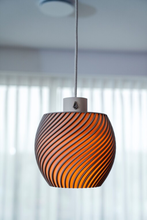 Neptunea - Bruine Duurzame Hanglamp