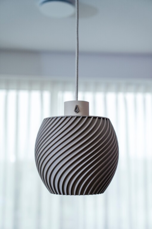 Neptunea - Bruine Duurzame Hanglamp