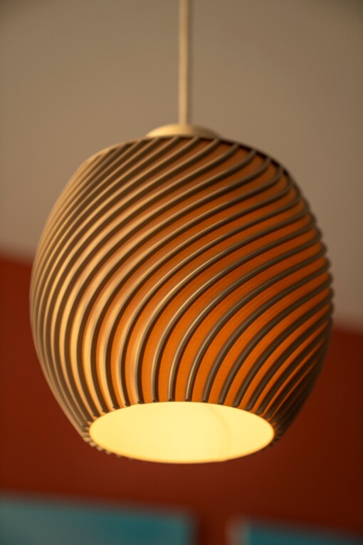 Neptunea - Bruine Duurzame Hanglamp