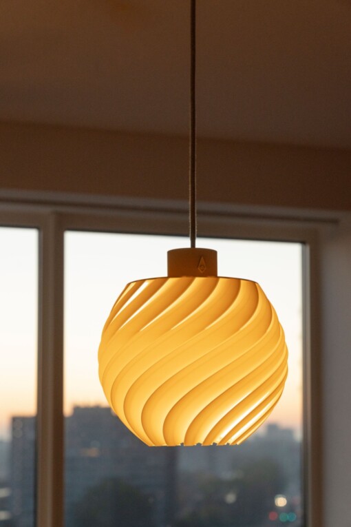 Mist - Witte Duurzame Hanglamp