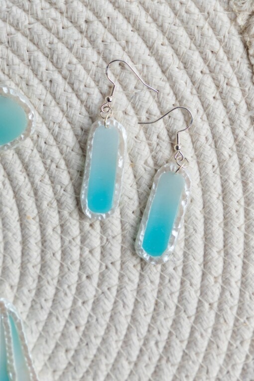 Oorbellen | Citi Frosted Lagoon