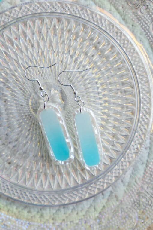 Oorbellen | Citi Frosted Lagoon