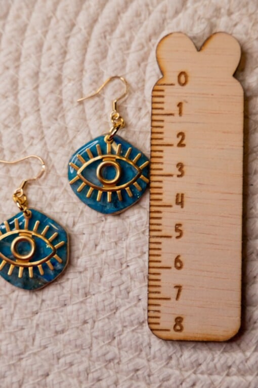 Oorbellen | Iris Celestial Tide