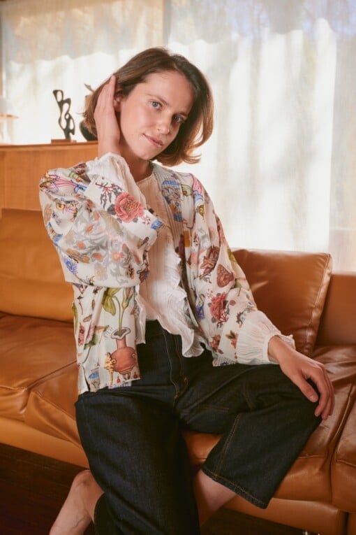Cornucopia Ivory Kimono