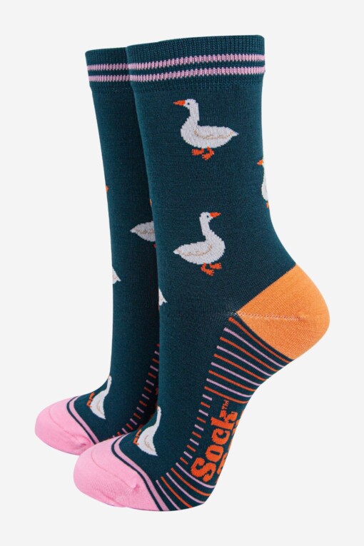 Silly Goose Sokken forest