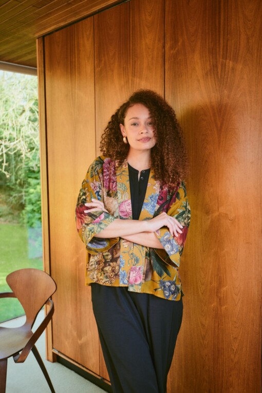Primula Gold Kimono