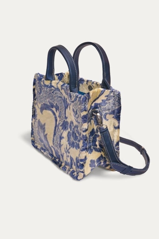 Handtas Blue Velvet - Blauw
