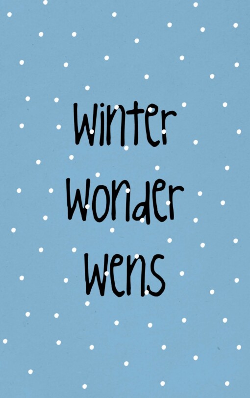 10-delige set papieren wensen - KERST