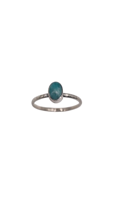 Kartika ring Amazoniet 925 sterling zilver