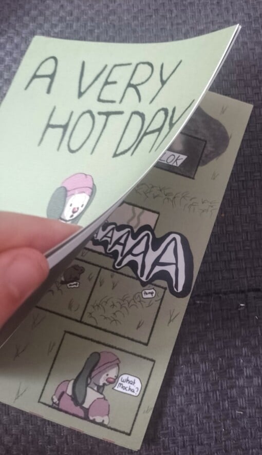 Comic Zine “A Very Hot Day”