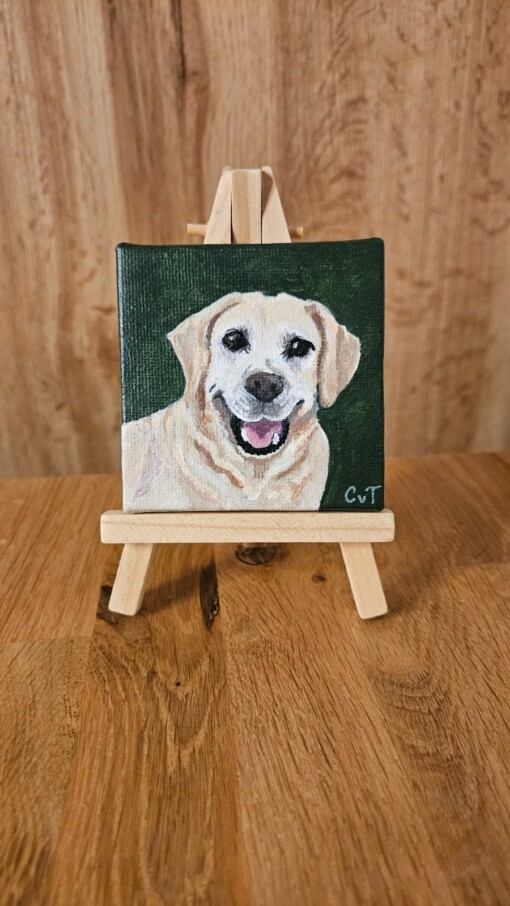 Gepersonaliseerd hondenportret Labrador