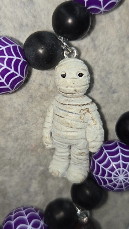 Halloween Spider Party; een handgemaakte one-of-a-kind  Halloween ketting