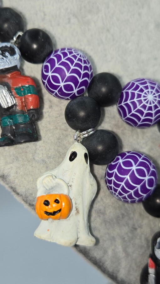 Halloween Spider Party; een handgemaakte one-of-a-kind  Halloween ketting