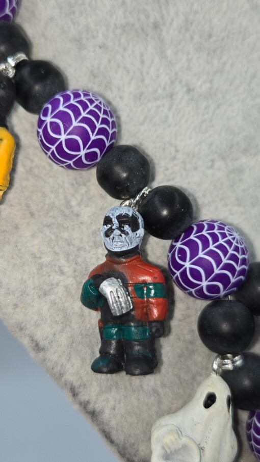 Halloween Spider Party; een handgemaakte one-of-a-kind  Halloween ketting