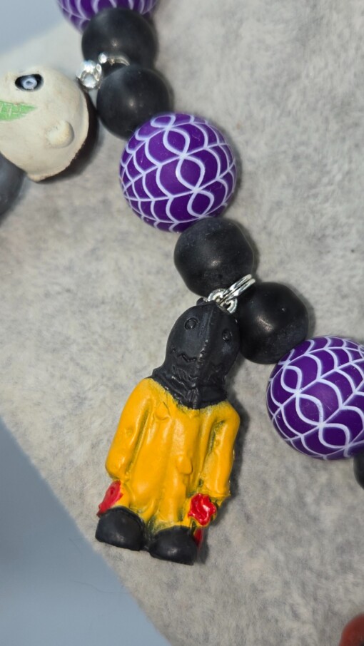 Halloween Spider Party; een handgemaakte one-of-a-kind  Halloween ketting