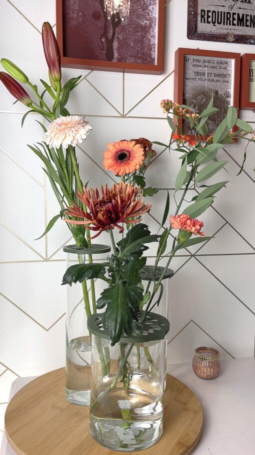 3-Delige Bloemhouder Set voor IKEA Cylinder Vazen