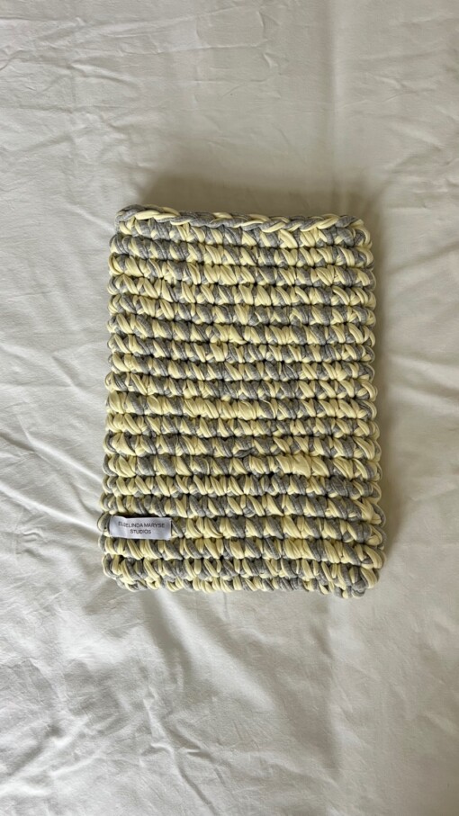 Cozy Tech Sleeve gehaakte laptophoes