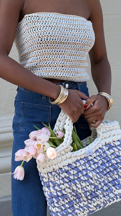 The Creamy Lilac Tote