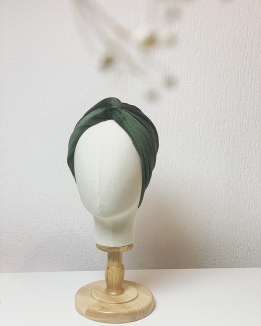 Tulband Dark Olive Rib