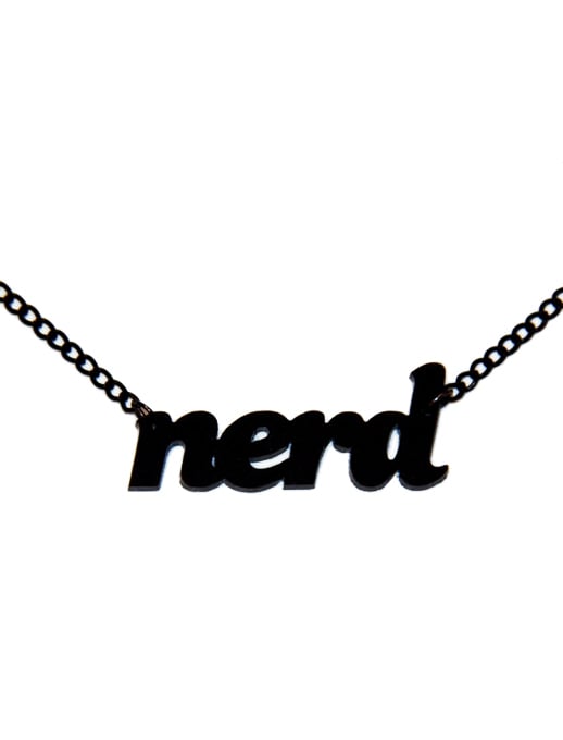 Nerd! (zwart)