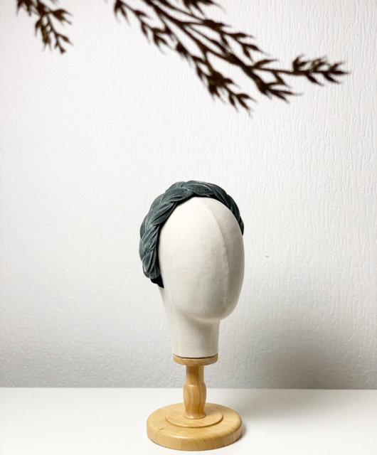 Hair braid ‘Grey’