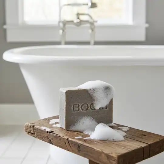 Handmade Scrubzeep- geur: zwarte peper, kardemom - 106958 Handmade Scrubzeep- geur: zwarte peper, kardemom