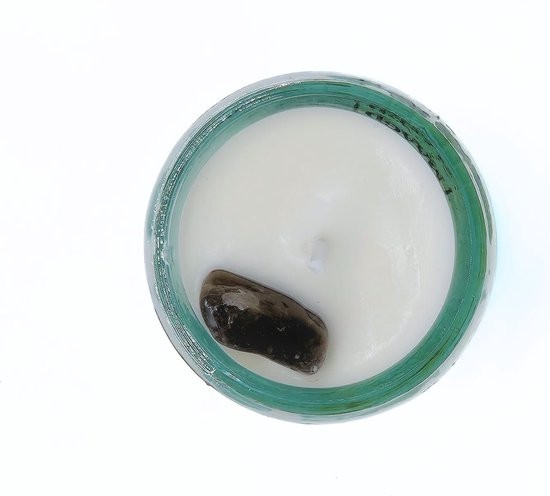 Sterrenbeeld kaars met edelsteen - Maagd 5cm