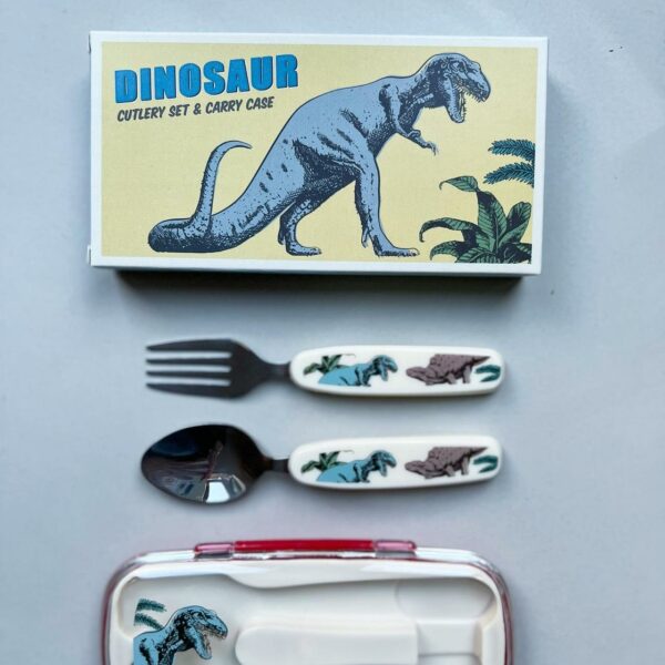 Kinderbestek Set Dino 2