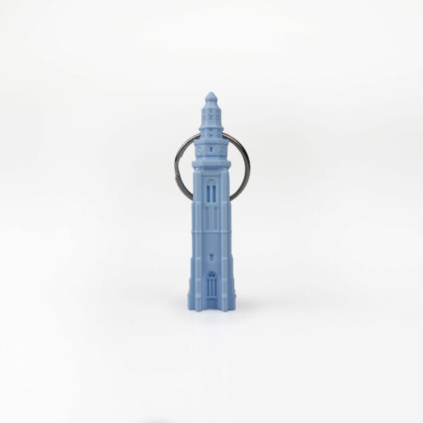 Sleutelhanger Sint Jacobskerk Vlissingen lichtblauw