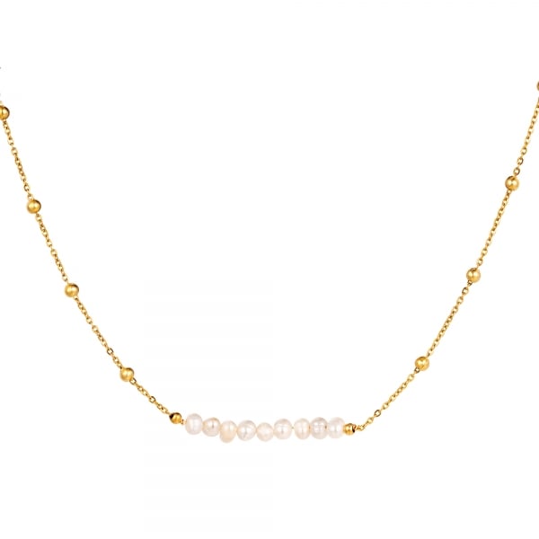 Necklace Pearl Bar