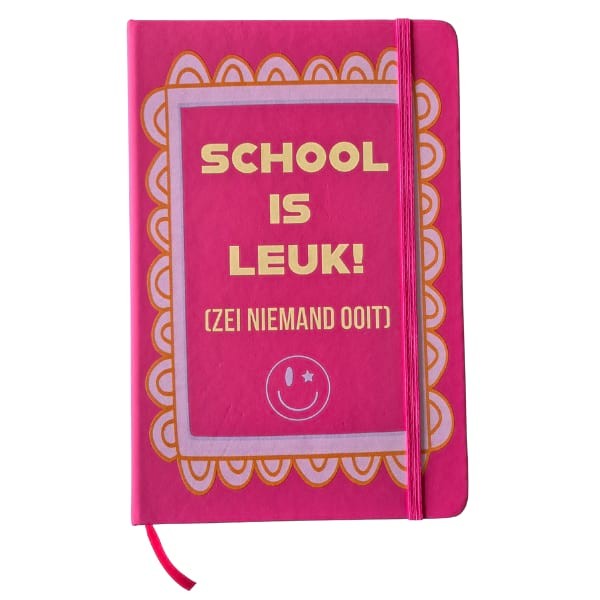 Notitieboek A5 – School is leuk! (zei niemand ooit) - 119277 Notitieboek A5 – School is leuk! (zei niemand ooit)