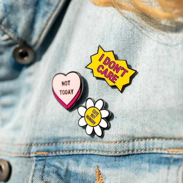 Pin – I don't care
