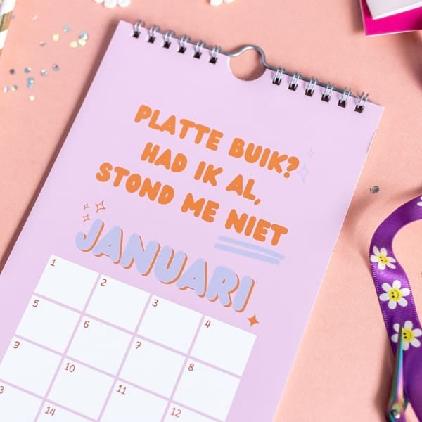 Verjaardagskalender - Gekkiggeit
