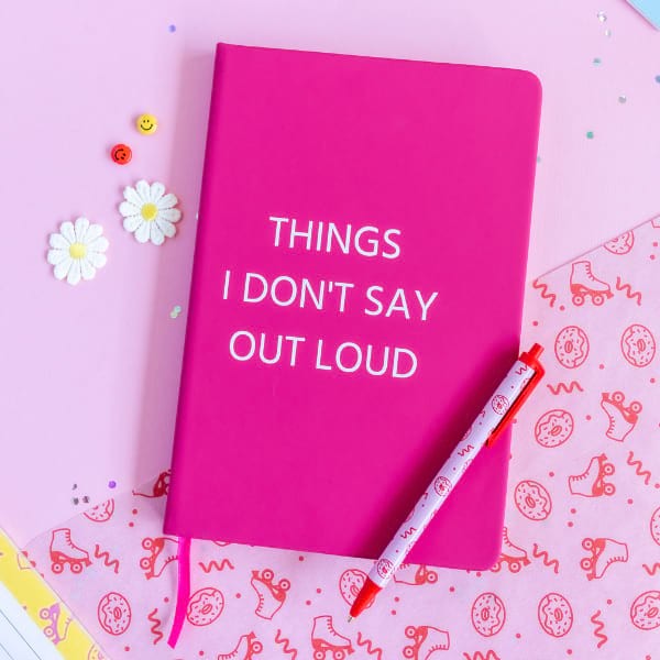 Notitieboek – Things I don’t say out loud - 119274 Notitieboek – Things I don’t say out loud
