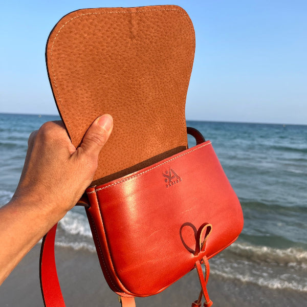 Leren crossbody tas Sevilla - 155604 Leren crossbody tas Sevilla