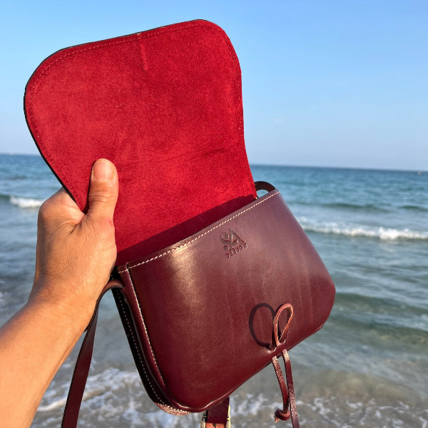 Leren crossbody tas Sevilla - 155607 Leren crossbody tas Sevilla
