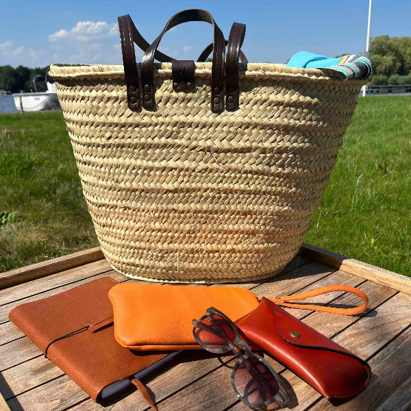 Rieten strandtas groot - 155497 Rieten strandtas groot