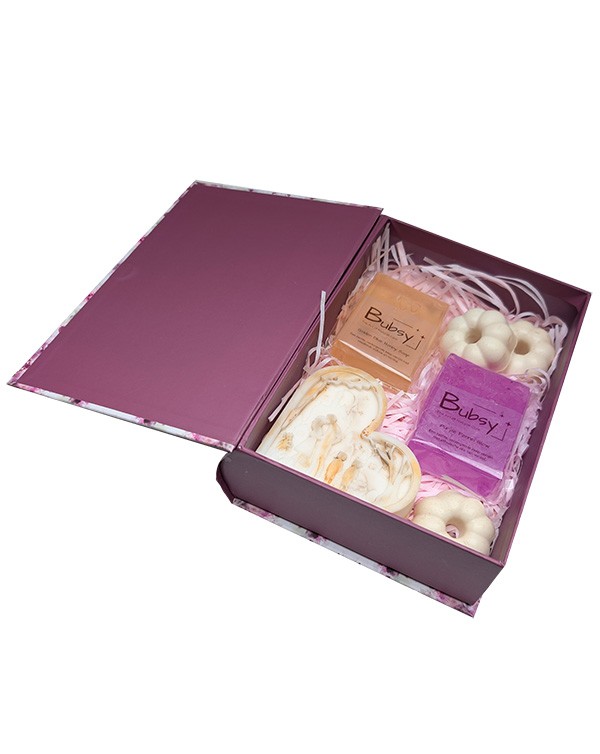 Unieke Bubsy Cadeaubox – Luxe Zeep en Hart Kaars | Handgemaakt, Natuurlijk & Limited Edition Geschenk